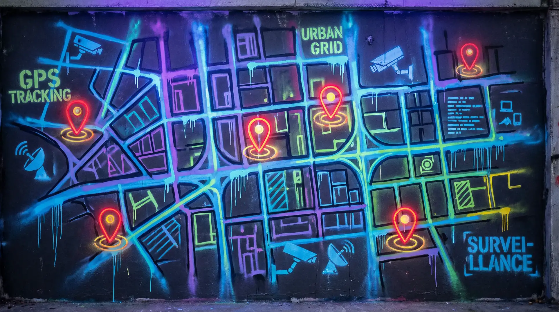 千古诀尘免费在线观看 狗仔追踪地图 - 城市涂鸦风格